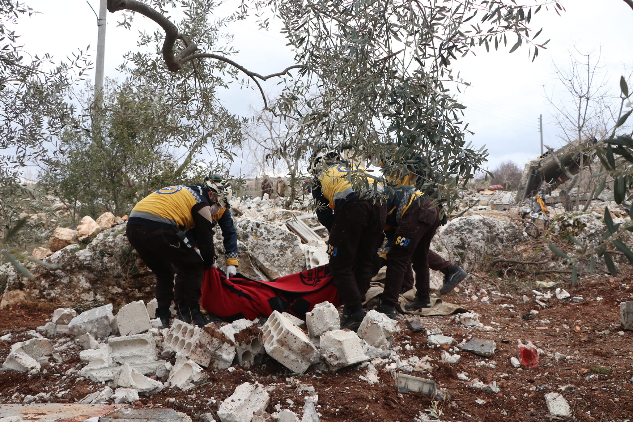 Two civilians killed by the explosion of munitions’ remnants south of Idlib governorate on 24-1-2022