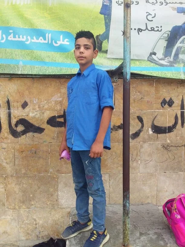 إدانة لاحتجاز قوات النظام السوري الطفل صالح أحمد صالح وتعذيبه حتى الموت