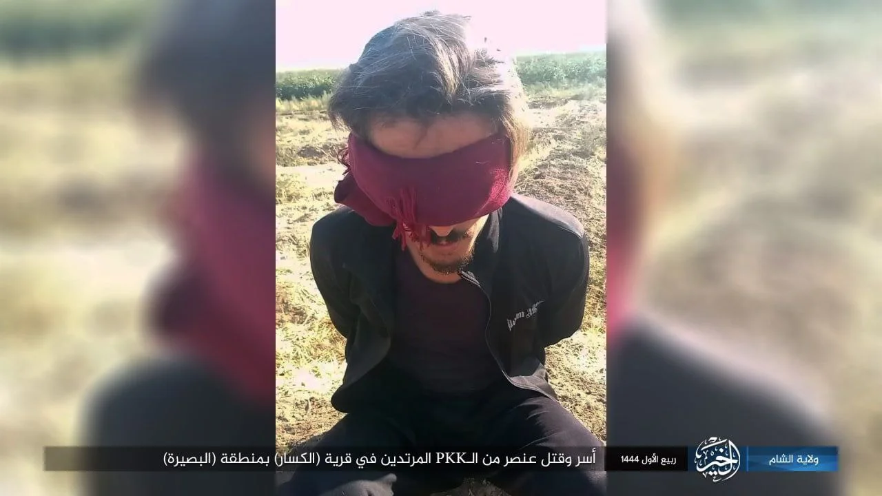 مدني قتله تنظيم داعش في دير الزور في 10-10-2022