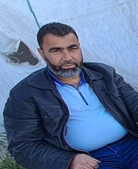 Osama Mustafa Sino from Mar’and village in the western suburbs of Idlib