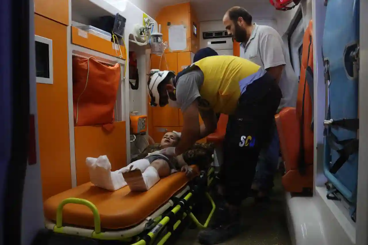 Multiple children injured in Syrian regime forces’ artillery attack in western Idlib governorate, August 5, 2023
