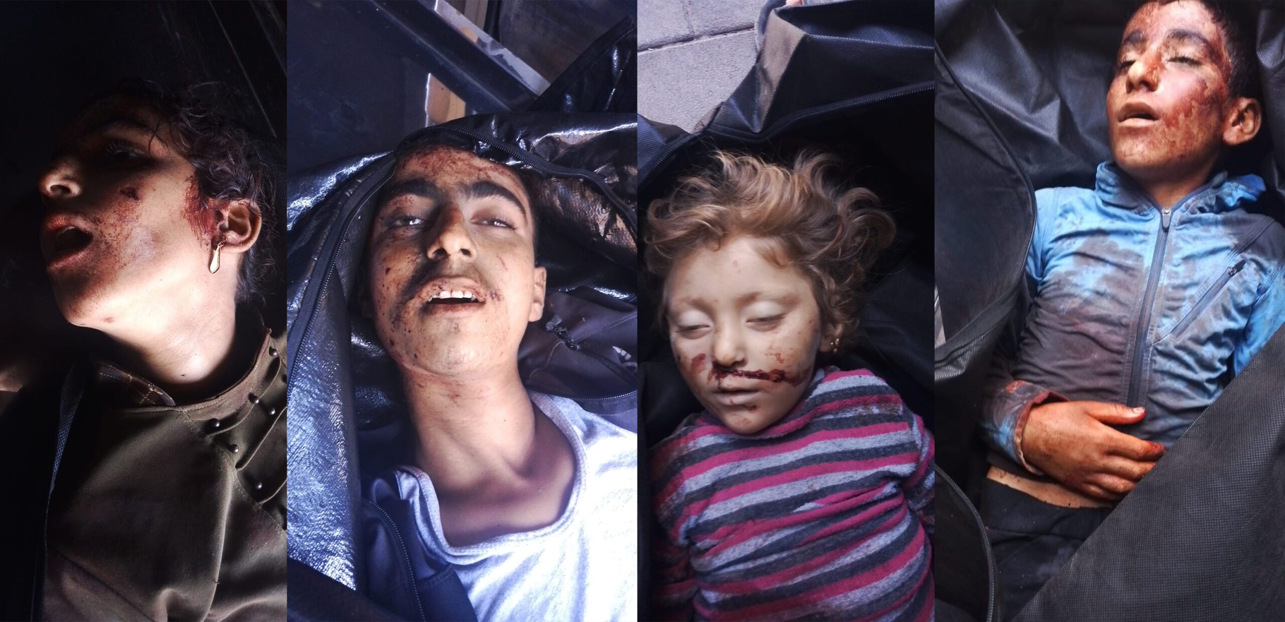 Five children killed in a regime artillery attack on Manbij city in eastern rural Aleppo governorate, September 1, 2023