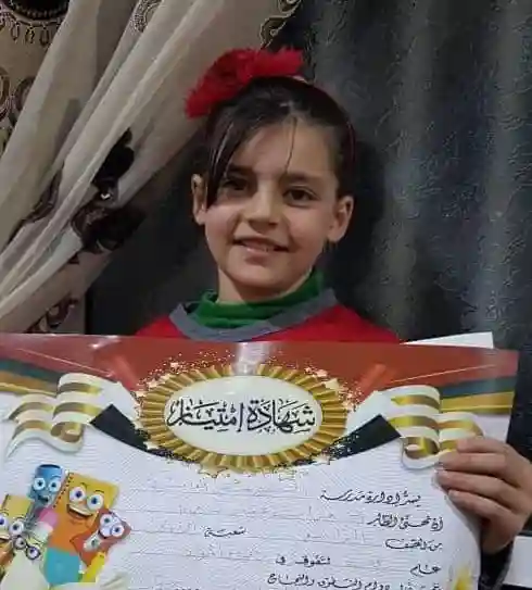 Furat Shbat Uqba, 10-y.o. girl, dies in a fatal accident involving a regime military vehicle in northern rural Daraa governorate, September 17, 2023