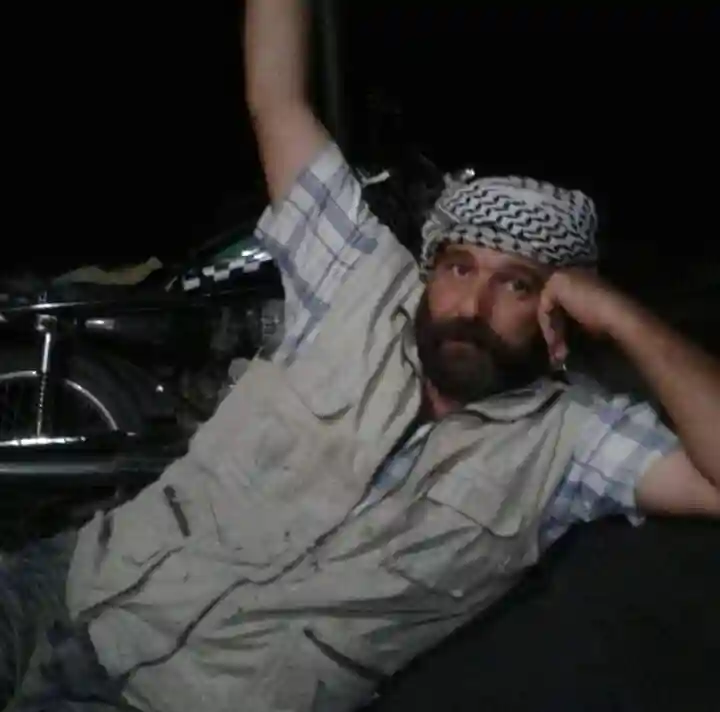 A man named Ismail Saleh Qdad killed in a regime ground attack on southern rural Idlib governorate, October 7, 2023