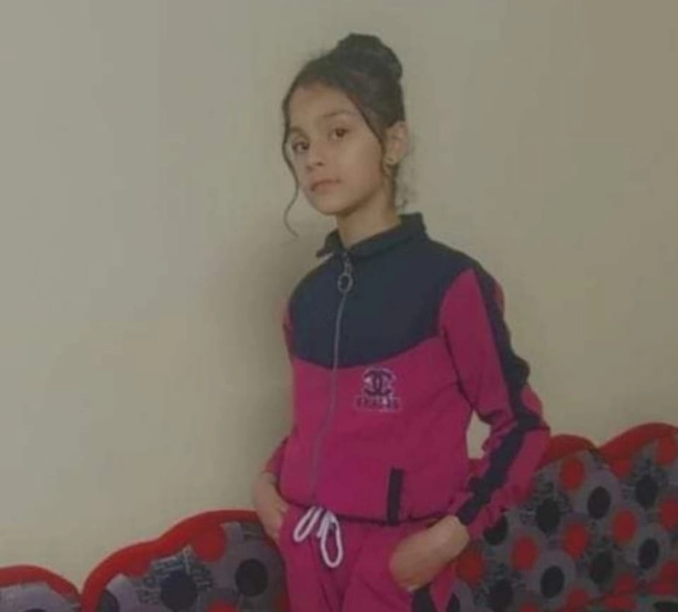 Girl named Sibriya Mistou abducted by the SDF in Aleppo city, November 8, 2023