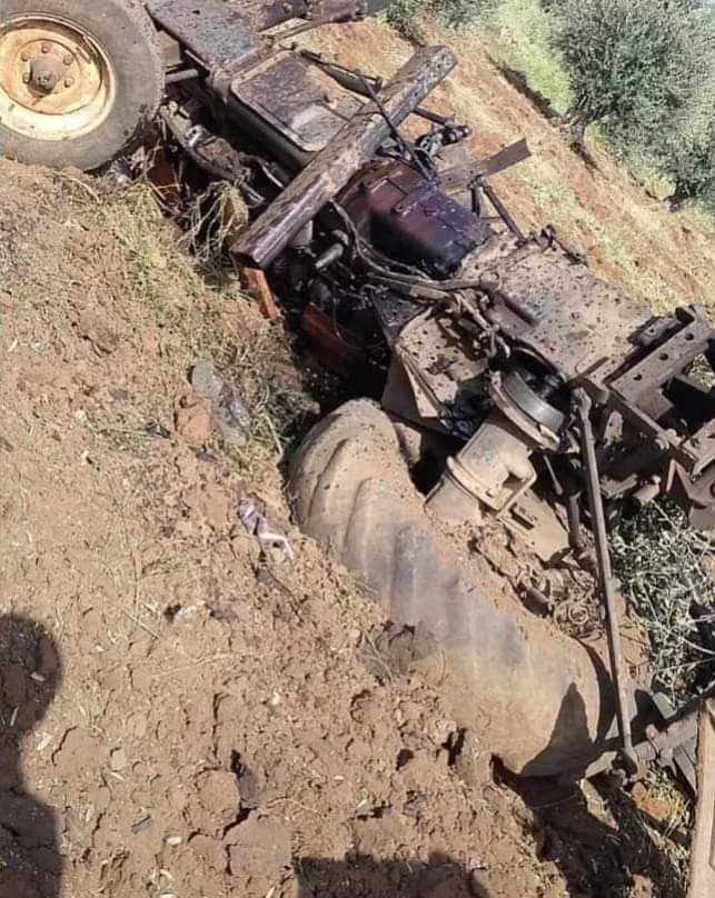 Man named Mohammad al-Haj Ali killed by a landmine of unidentified source in S. Daraa, April 3, 2024