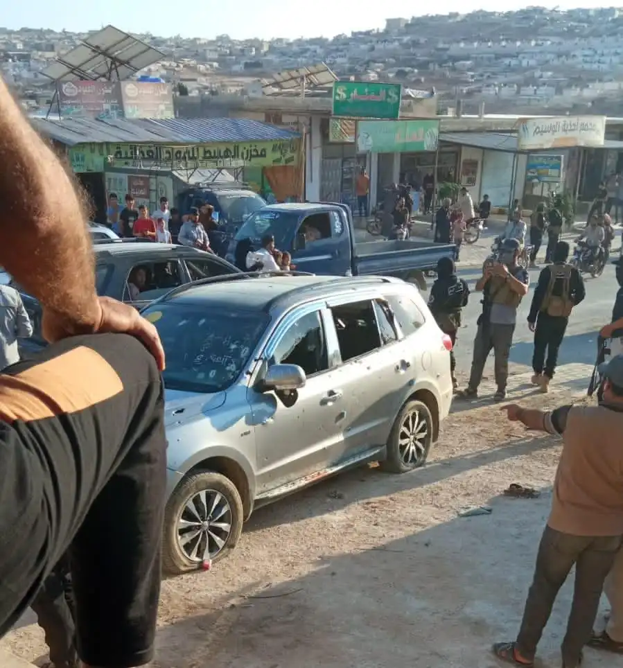 Man named Abdul Qader Bakkour shot and killed amid a shootout between unidentified armed individuals and HTS personnel in N. Idlib, August 12, 2024