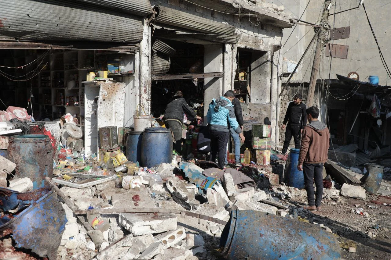 Four civilians killed, 21 others injured in a regime air attack on W. Aleppo, November 28, 2024