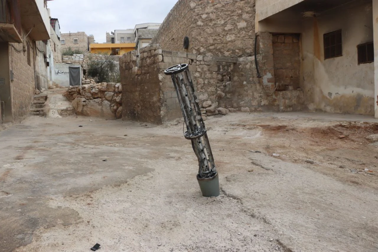 Man, girl injured in a ground regime attack using cluster munitions in W. Aleppo, November 27, 2024
