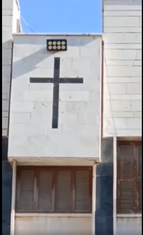 Unidentified gunmen attack a church in Hama city, December 18, 2024