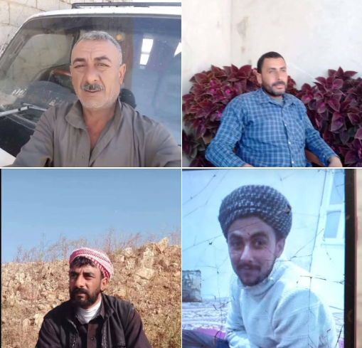 مقتل أربعة مدنيين إثر انفجار لغم تمت زراعته من قبل جهة لم نتمكن من تحديدها شرق محافظة حلب في 7-2-2025